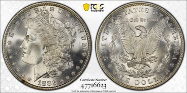 1883 $1 MS67
