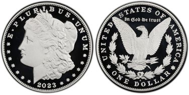 2023-S $1 Morgan Dollar First Strike PR70DCAM