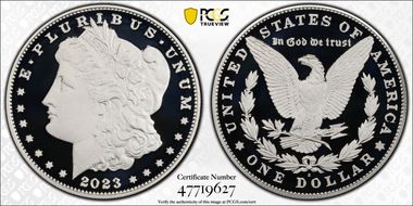2023-S $1 Morgan Dollar First Strike PR70DCAM