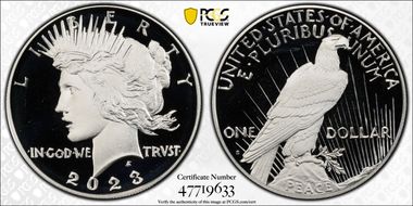 2023-S $1 Peace Dollar First Strike PR69DCAM
