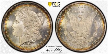 1879-S $1 MS66+