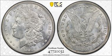 1921-D $1 MS66