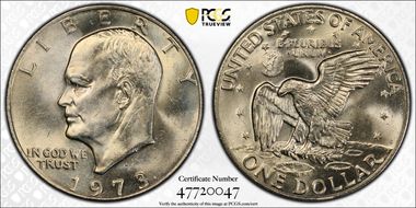 1973-D $1 MS64