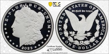 2023-S $1 Morgan Dollar First Strike PR69DCAM