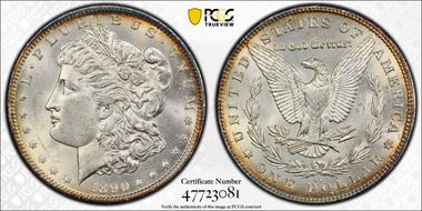 1890-CC $1 MS63