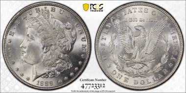 1889 $1 MS65