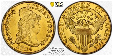 1804 $10 Crosslet 4 N1