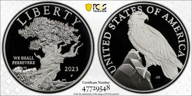2023-P Medal American Liberty First Strike PR70DCAM