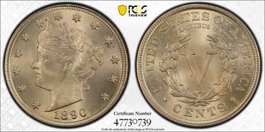 1890 5C MS66