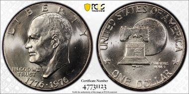 1976-D $1 Type 2 MS64