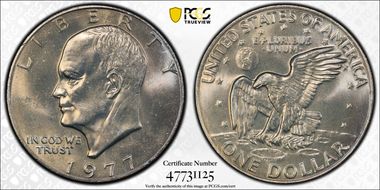 1977 $1 MS65