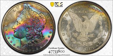 1880-S $1 MS66