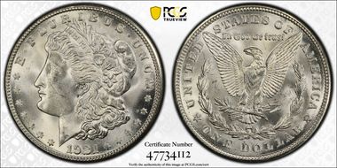 1921-S $1 MS64+