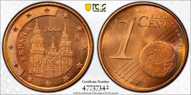 2006-M € 0.01 MS67RD