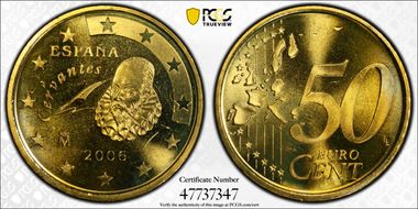 2006-M € 0.50 MS66