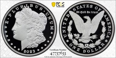 2023-S $1 Morgan Dollar PR70DCAM