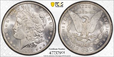1891-CC $1 MS64