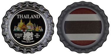 2022 500 Fr Thailand Bottle Cap PR69DCAM
