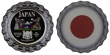 2021 500 Fr Japan Bottle Cap PR70DCAM