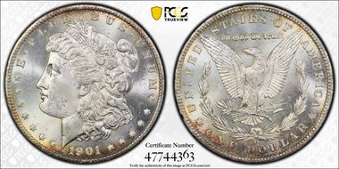1901-O $1 MS65