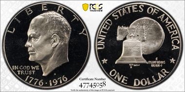 1976-S $1 Clad Type 2 PR68DCAM