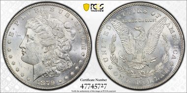 1879-S $1 Reverse of 1878 MS60