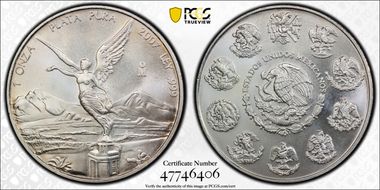 2007-Mo Onza Libertad Ag MS68