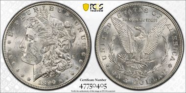 1890-S $1 MS61