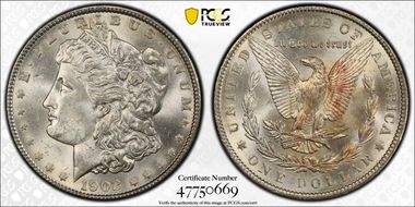 1902 $1 MS64