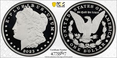 2023-S $1 Morgan Dollar First Strike PR70DCAM