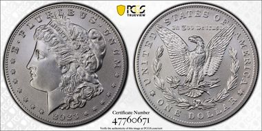 2023 $1 Morgan Dollar MS70