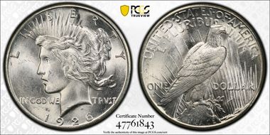 1926-S $1 MS64