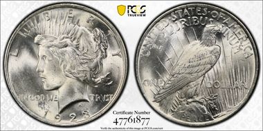 1923 $1 MS65