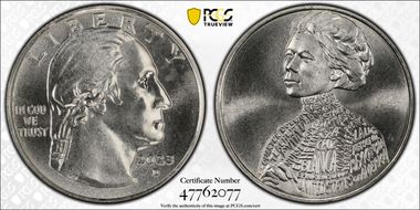 2023-D 25C Jovita Idar First Strike MS66