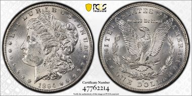 1894-S $1 MS63