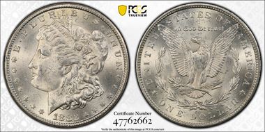 1882-CC $1 MS62