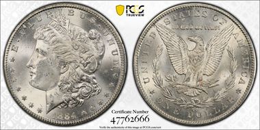 1884-CC $1 MS63