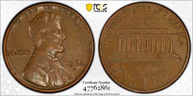 1960-D/D 1C DDO FS-101 Sm/Lg Date XF45BN