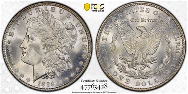 1889 $1 MS66