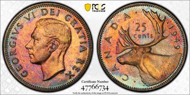 1949 25C MS65