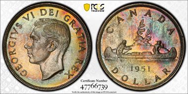 1951 S$1 Arnprior MS65