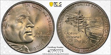 2005-P 5C Western Waters MS65