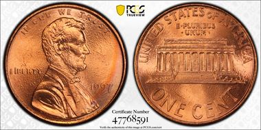 1997 1C MS67RD