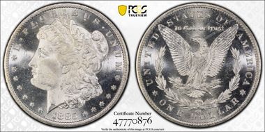1885-CC $1 MS65PL