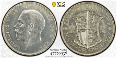 1927 1/2 Cr S-4037 PR65