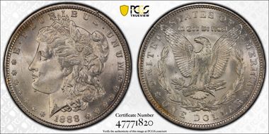 1888 $1 MS65