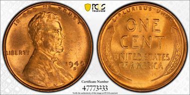 1940-D 1C MS65RD