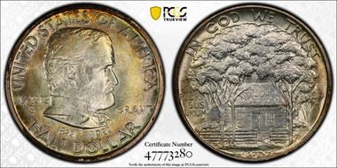 1922 50C Grant MS65