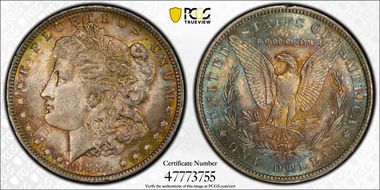 1884-O $1 MS63