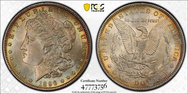 1896 $1 MS64